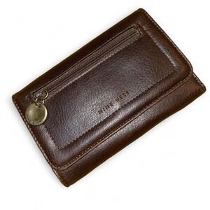 Nine West Dark Brown Card Holder